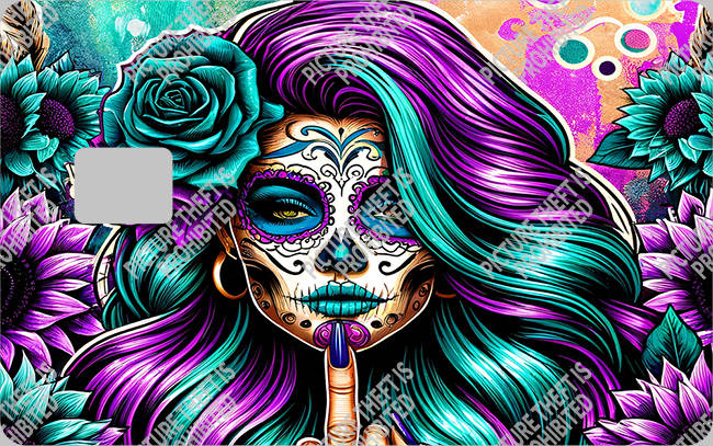 Bank  Card Sticker-BC-2082